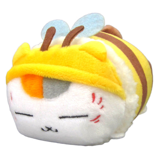 Natsume's Book of Friends Nyanko-sensei Feather Blue Nosecotto Plus Keychains [USED]