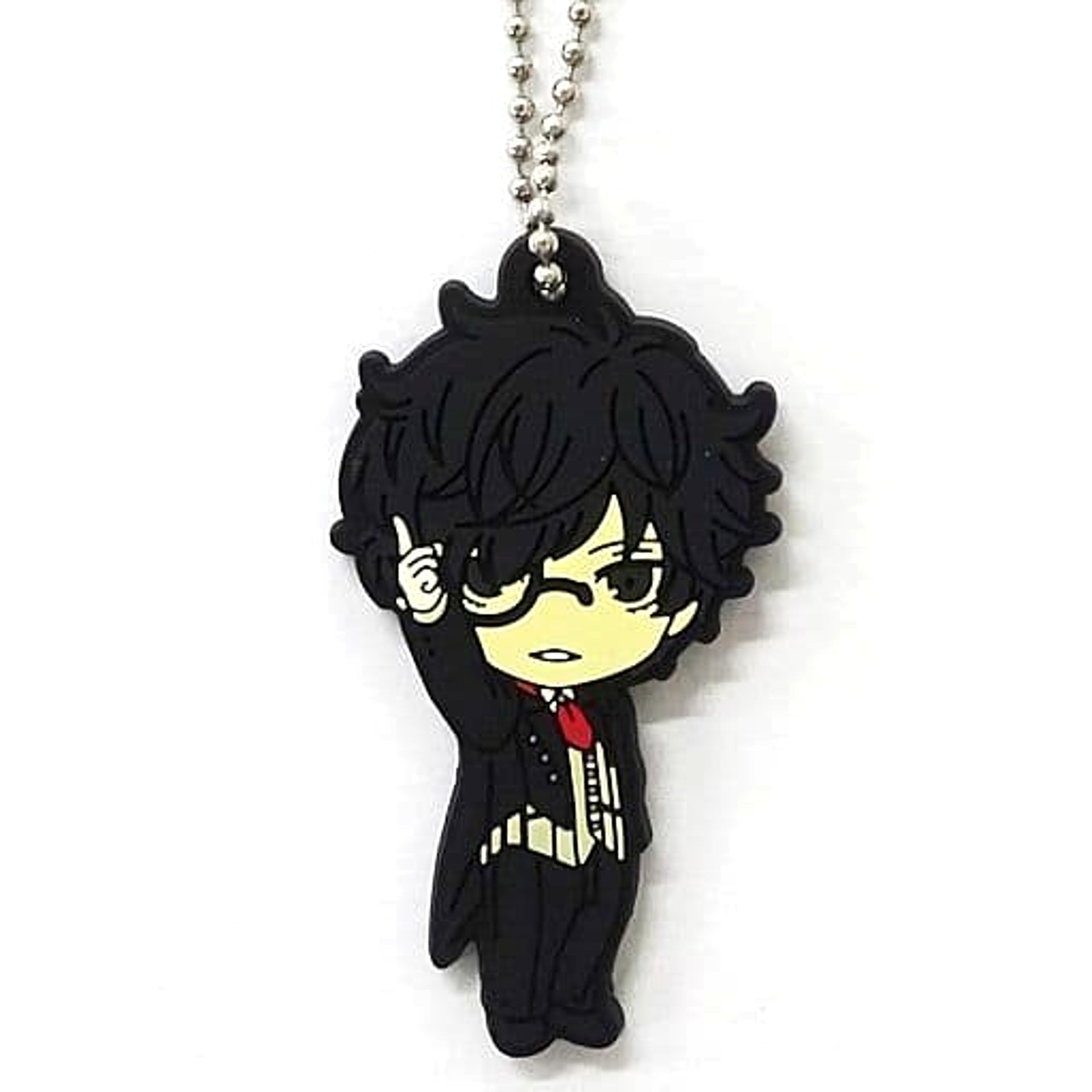 Persona 5: Dancing in Starlight Protagonist Butler Outfit Nendoroid Plus Capsule Rubber Keychain Keychains [USED]