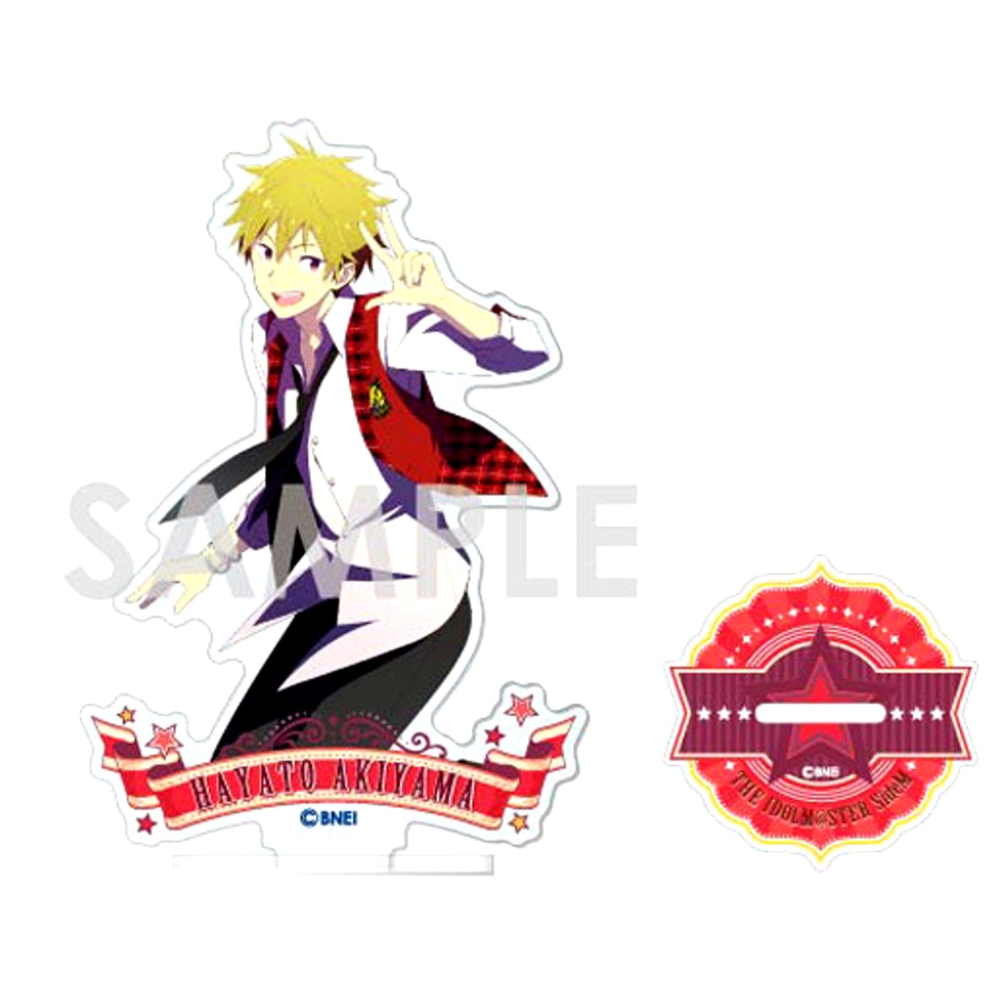 Hayato Akiyama H. The Idolmaster SideM 1st STAGE & 2nd STAGE Acrylic Stand [USED]