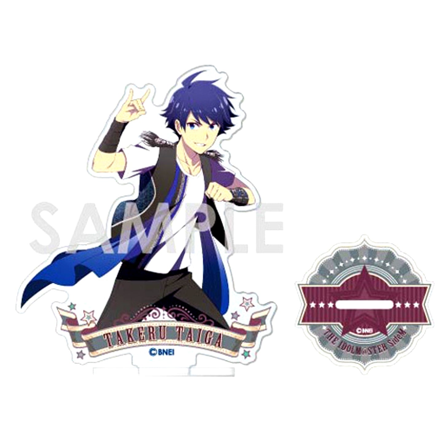 N. Takeru Taiga THE IDOLM@STER SideM 1st STAGE & 2nd STAGE Acrylic Stand [USED]