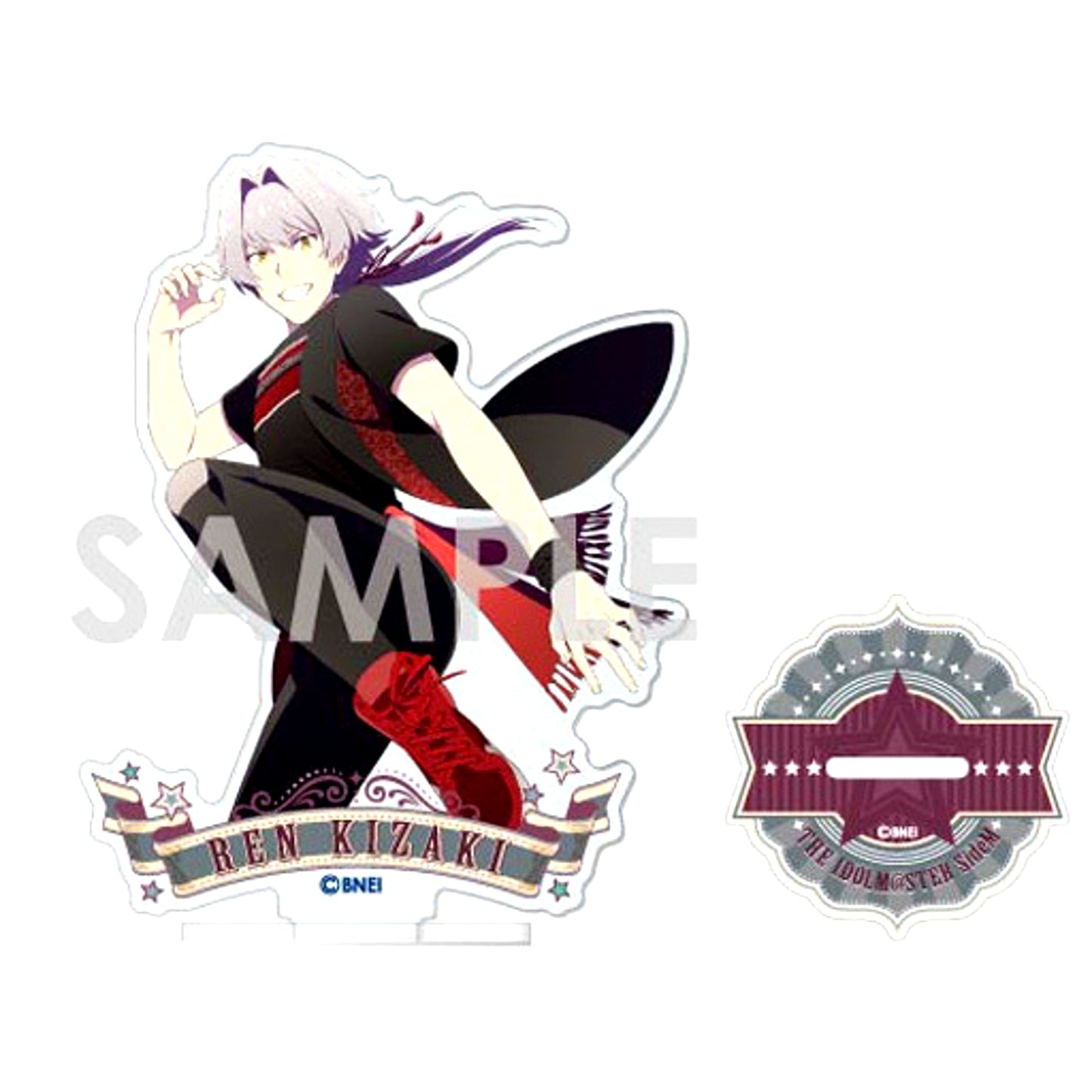 Ren Kizaki THE IDOLM@STER SideM Acrylic Stand 1st STAGE and 2nd STAGE O [USED]