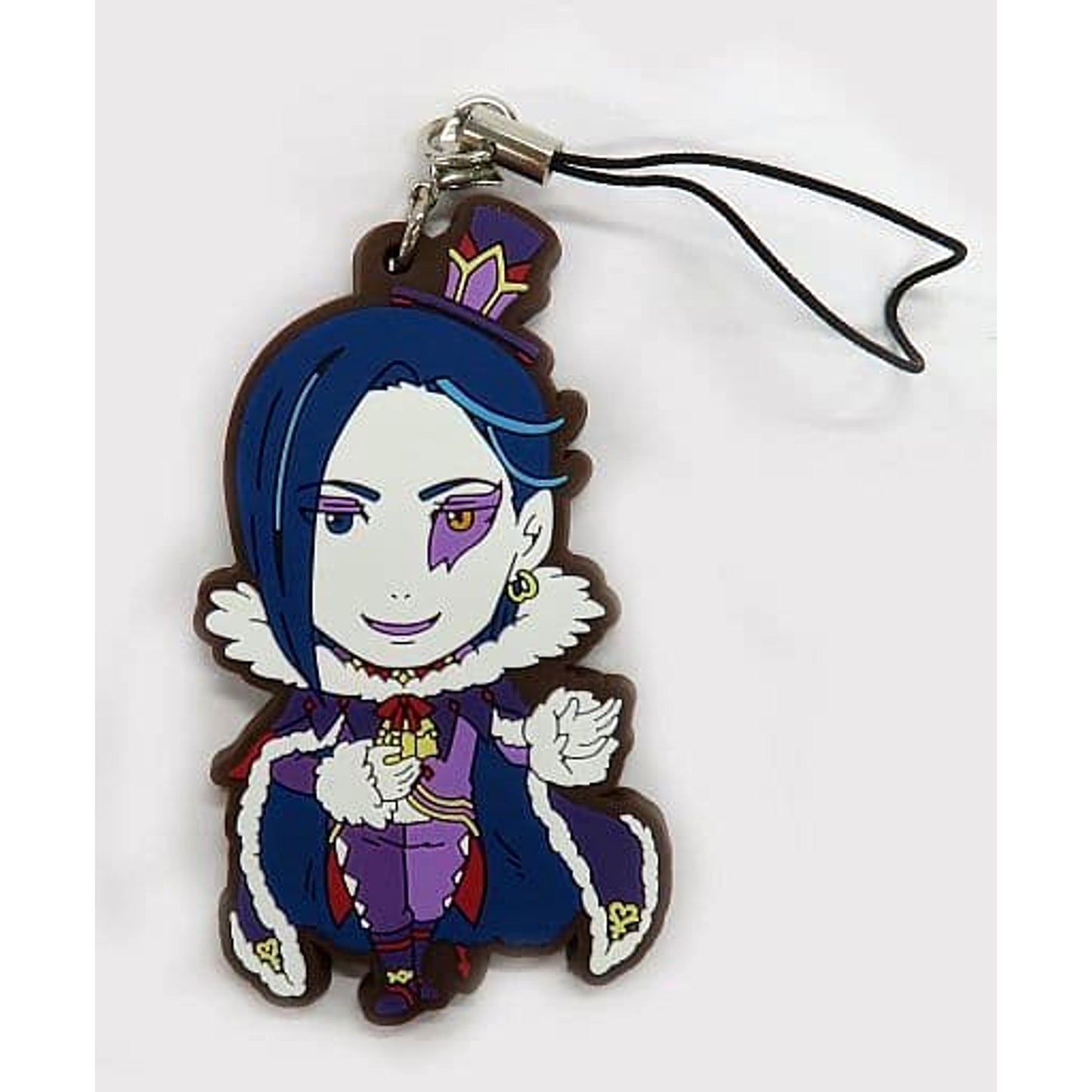 Re:ZERO -Starting Life in Another World- Memory Snow Roswaal Rubber Strap Collection Keychains [USED]