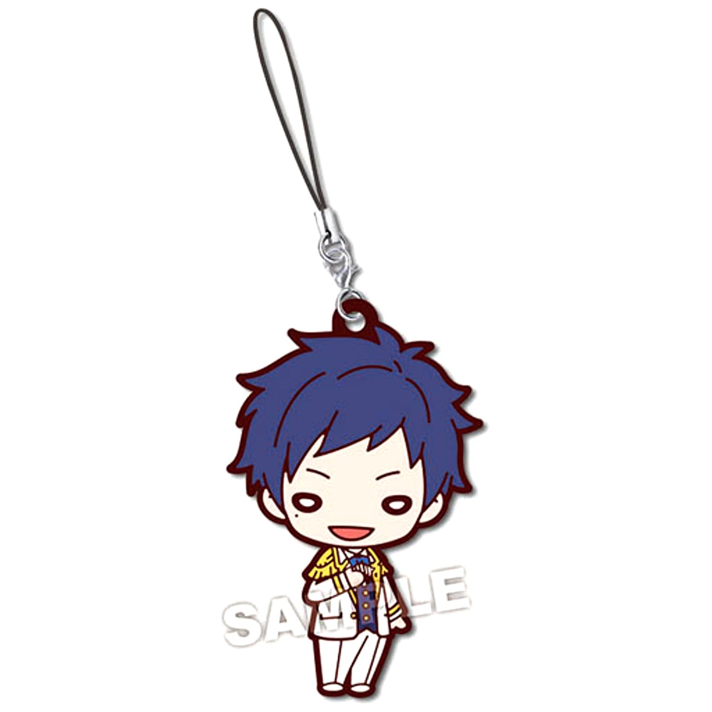 Yuzuru Fushimi Ensemble Stars! Nitotan Rubber Mascot [USED]