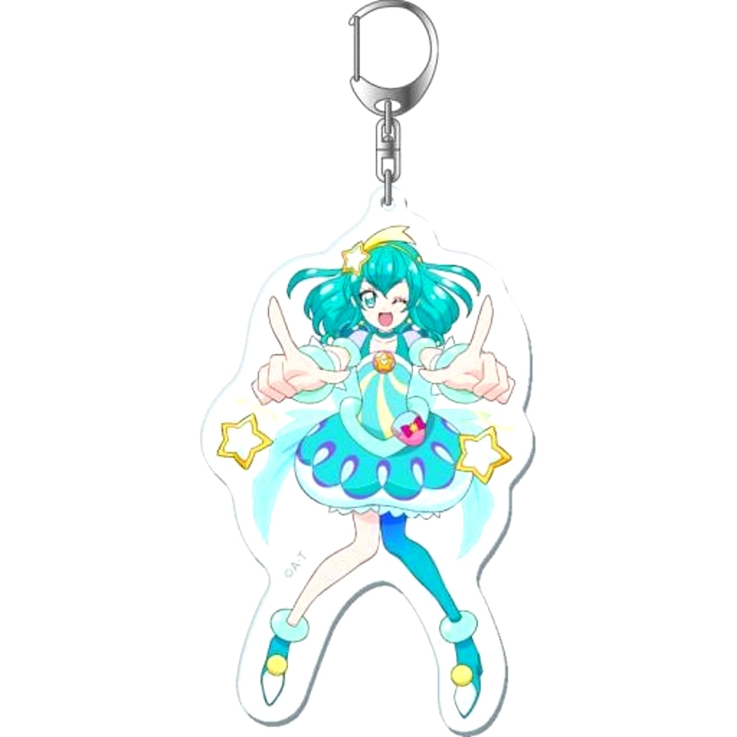 Cure Milky Changing Acrylic Keychain Star Twinkle Pretty Cure [USED]