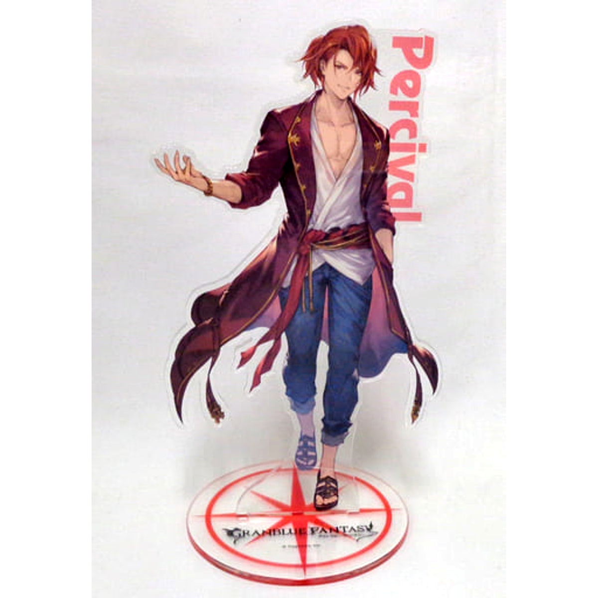 Granblue Fantasy Percival Acrylic Stand D Acrylic Stands [USED]