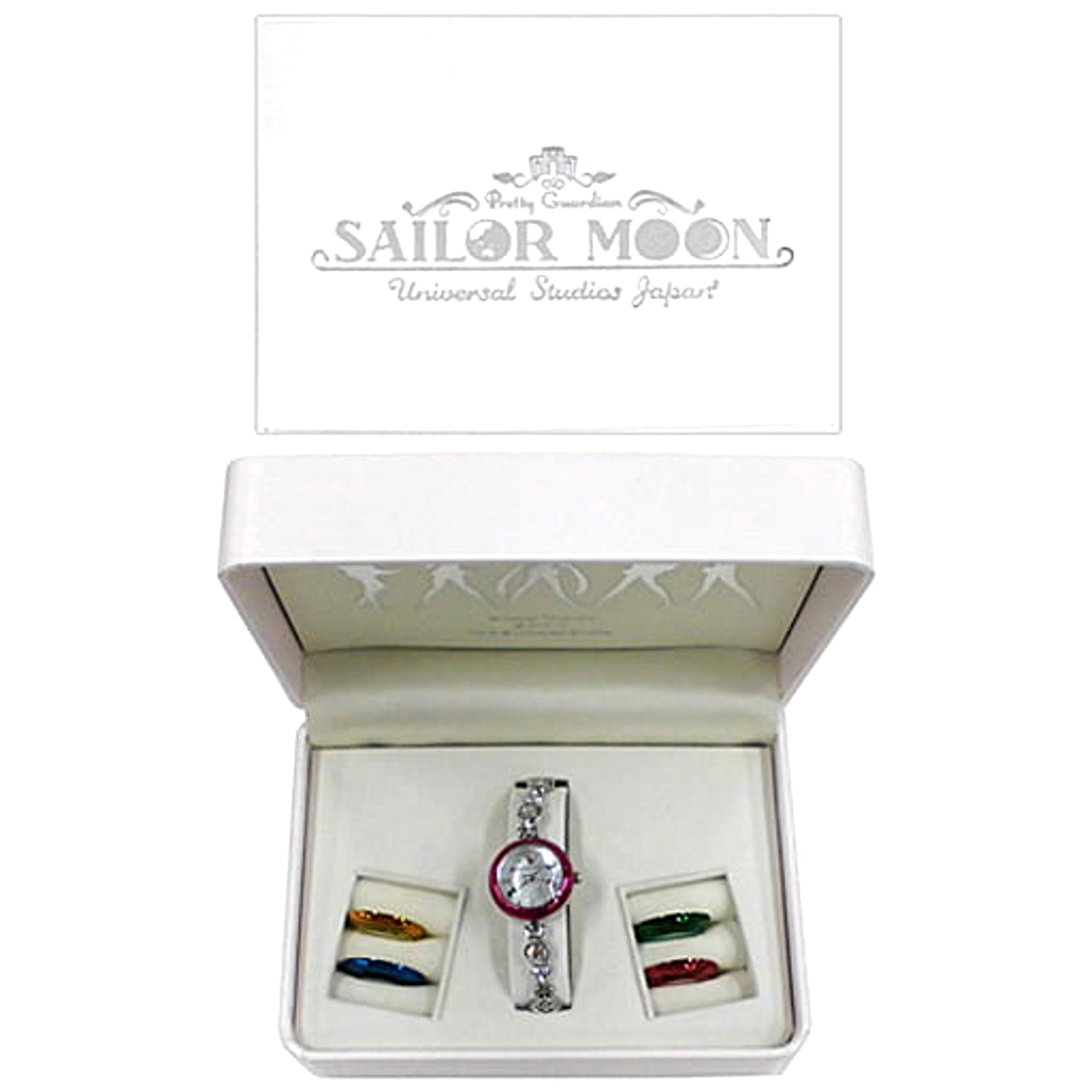 Pretty Guardian Sailor Moon The Miracle 4-D Sailor 5 Guardians Custom Watch Universal Studios Japan Limited [USED]