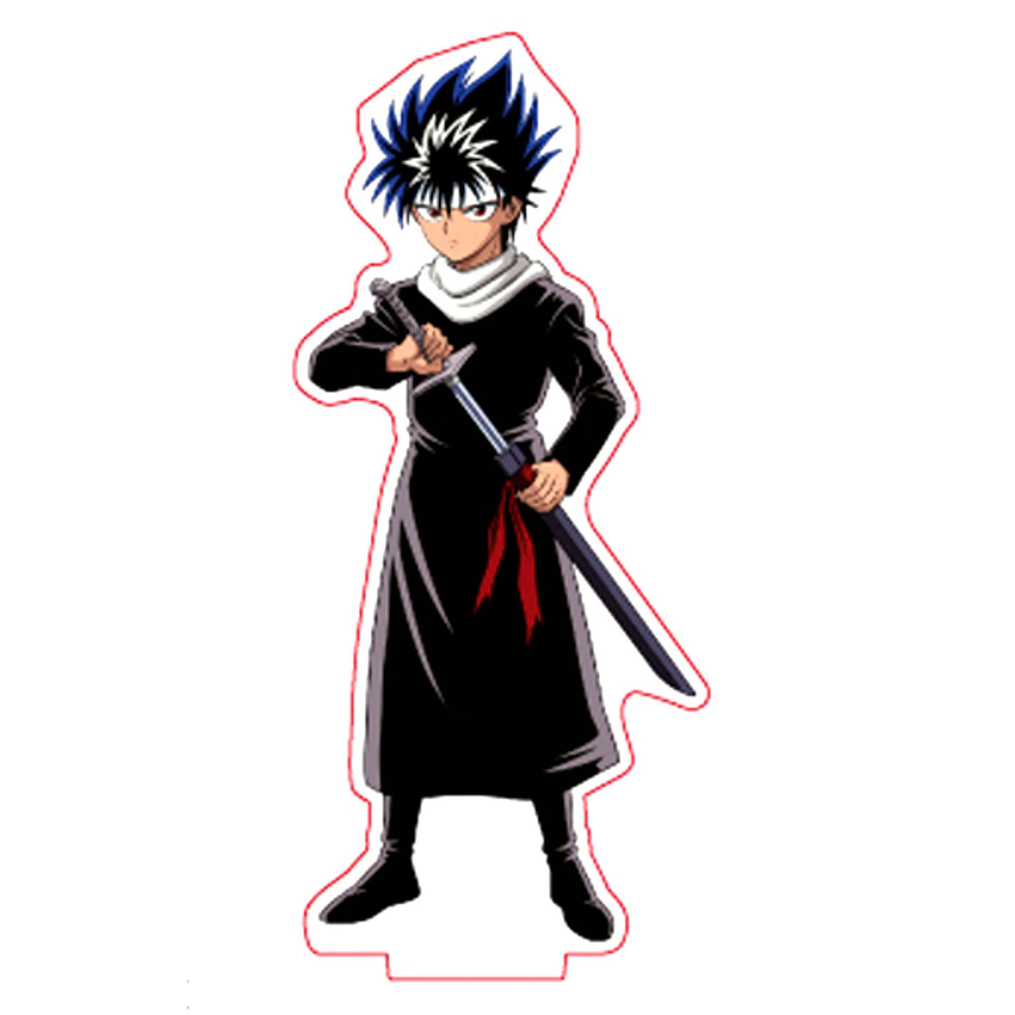 Hiei Illustration Acrylic Stand YuYu Hakusho [USED]