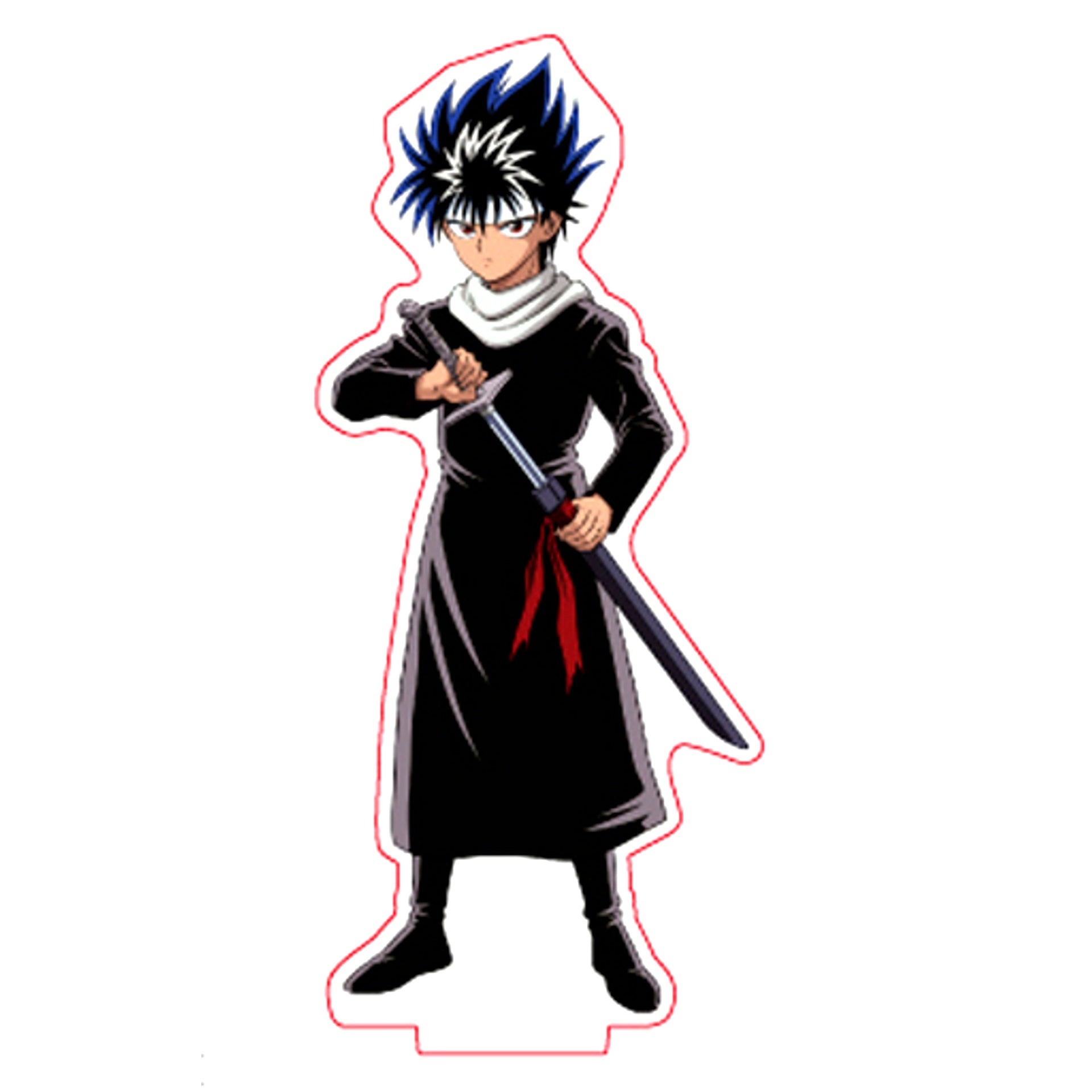 Hiei Illustration Acrylic Stand YuYu Hakusho [USED]