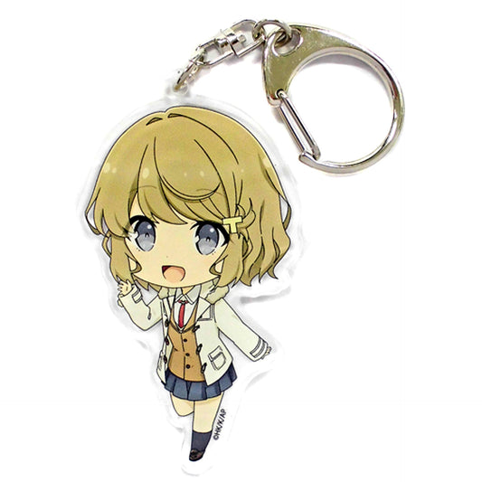 Tomoe Koga Rascal Does Not Dream of Bunny Girl Senpai Trading Acrylic Keychain Theater Goods [USED]