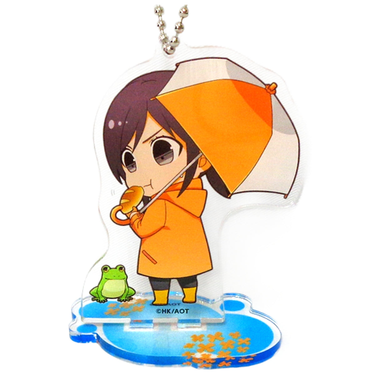 Attack on Titan Season 3 Part.2 Sasha Blouse Trading Acrylic Stand Keychain Group A animate cafe Limited Keychains [USED]