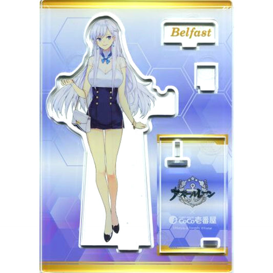 Belfast Acrylic Stand Panel Azur Lane x Curry House CoCo Ichibanya and Pasta de Coco [USED]