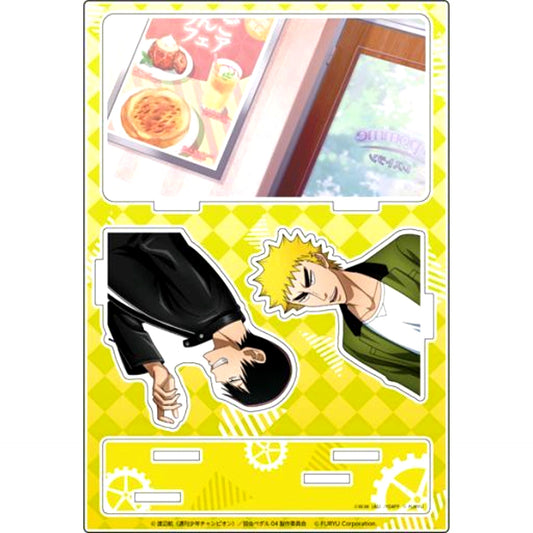 Fukutomi Birthday Ver. Acrylic Diorama Yowamushi Pedal Connect Road [USED]