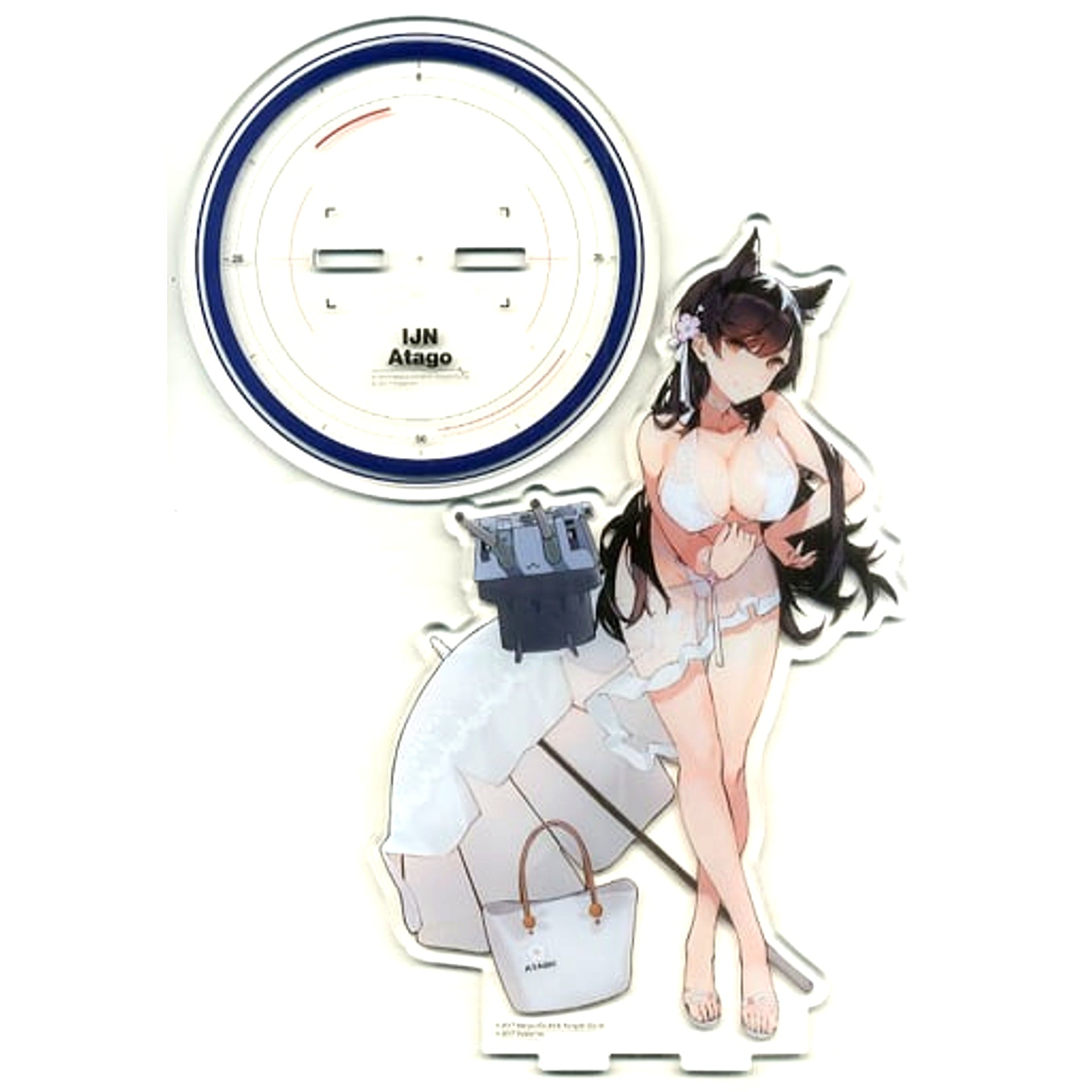 Atago Swimsuit Ver. Big Acrylic Stand Azur Lane animate Only Shop [USED]