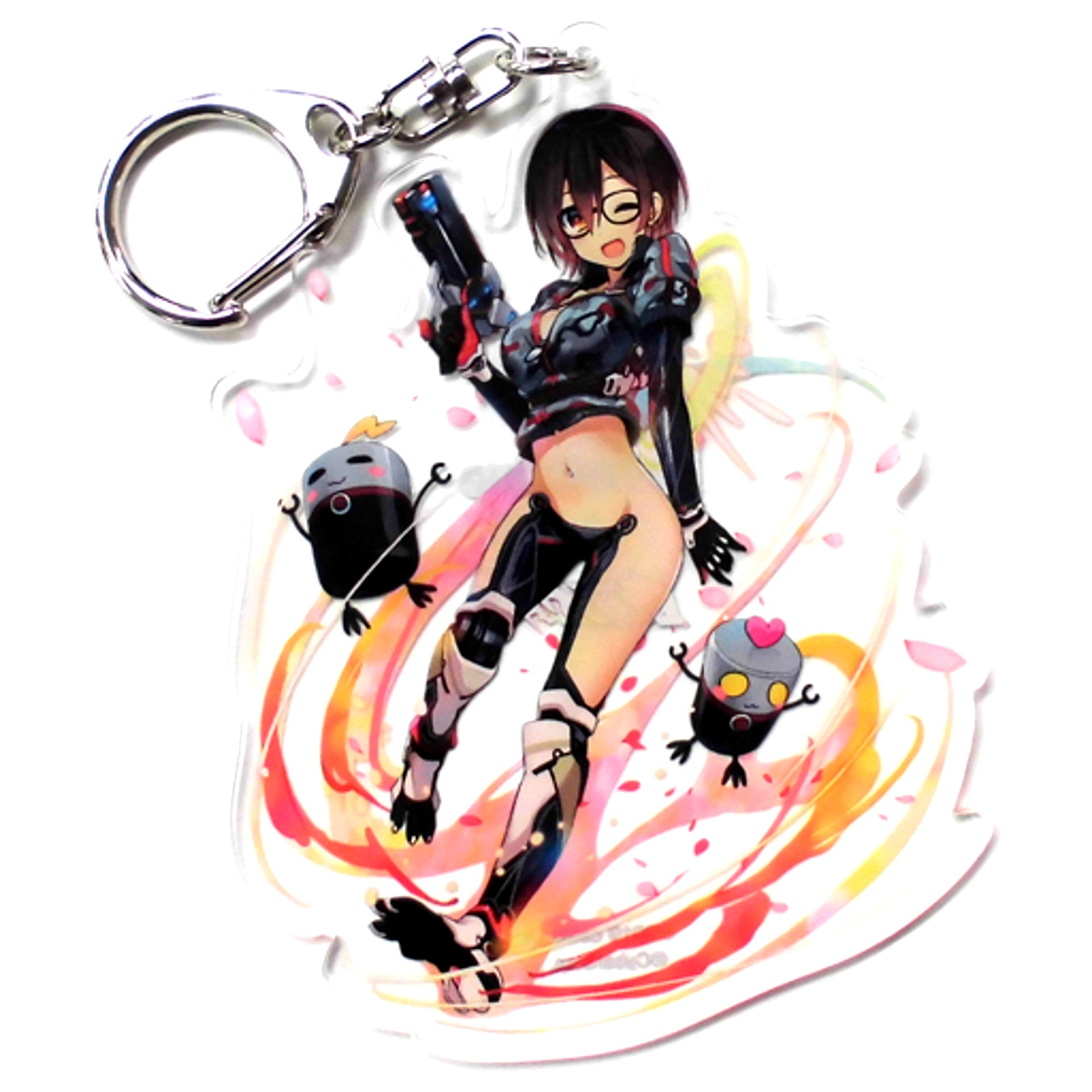 Robocosan Hololive Akatsuki no Breakers Collabo Acrylic Keychain Atre Akihabara [USED]