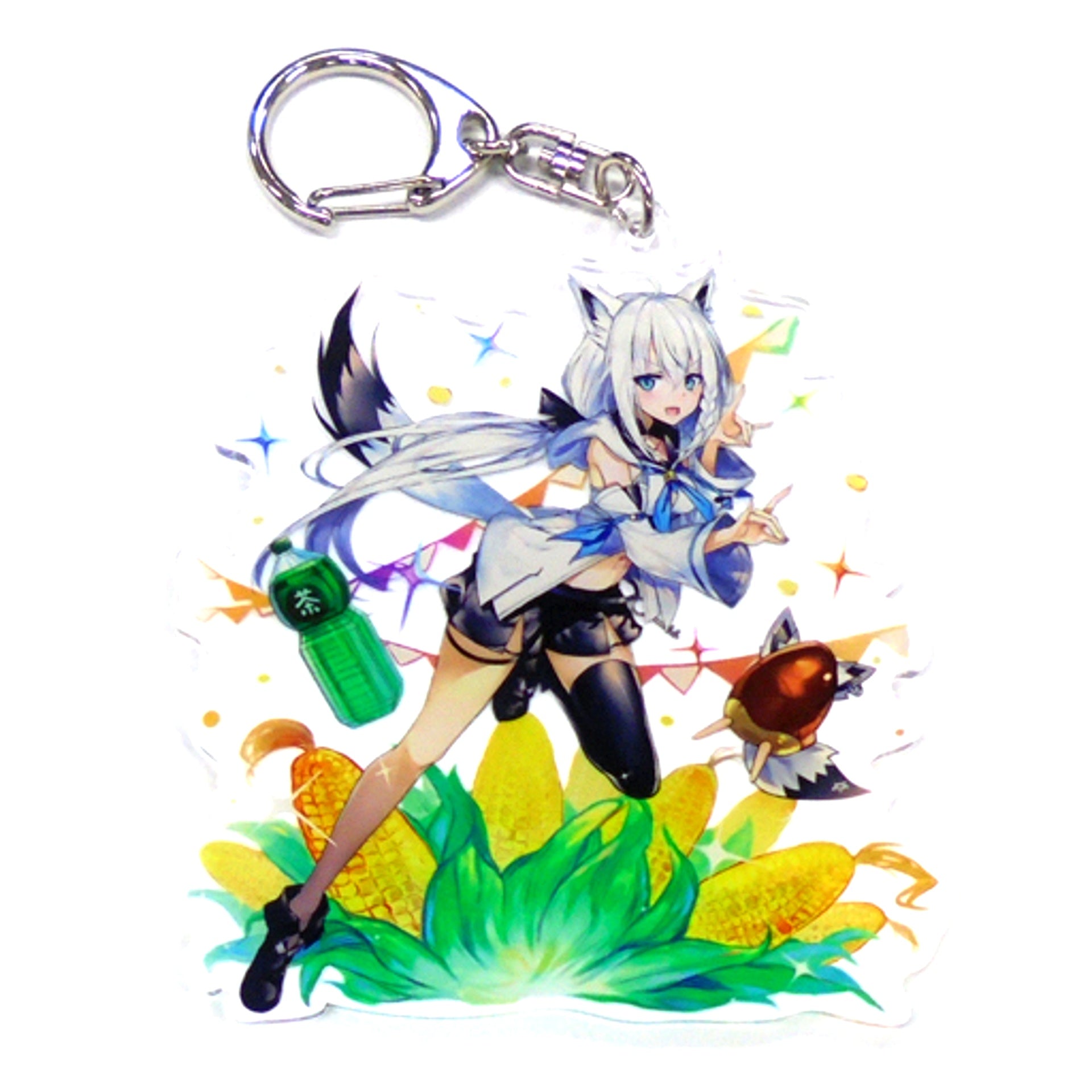 Shirakami Fubuki Hololive Akatsuki no Breakers Collabo Acrylic Keychain Atre Akihabara [USED]