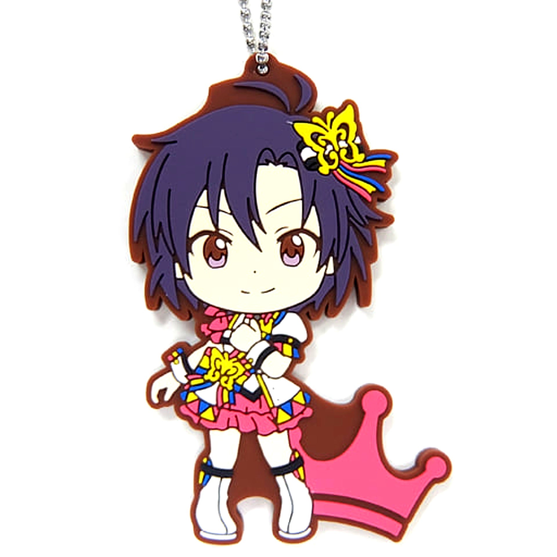 Makoto Kikuchi 765PRO All Stars Ver. THE IDOLM@STER Million Live! Ichiban Kuji Harmony Festival!! Rubber Charm Kyunchara Illustrations Prize F [USED]