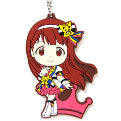 THE IDOLM@STER Million Live! Kotoha Tanaka Princess Stars Ver. Ichiban Kuji Harmony Festival!! Rubber Charm Kyunchara Illustrations Prize G [USED]