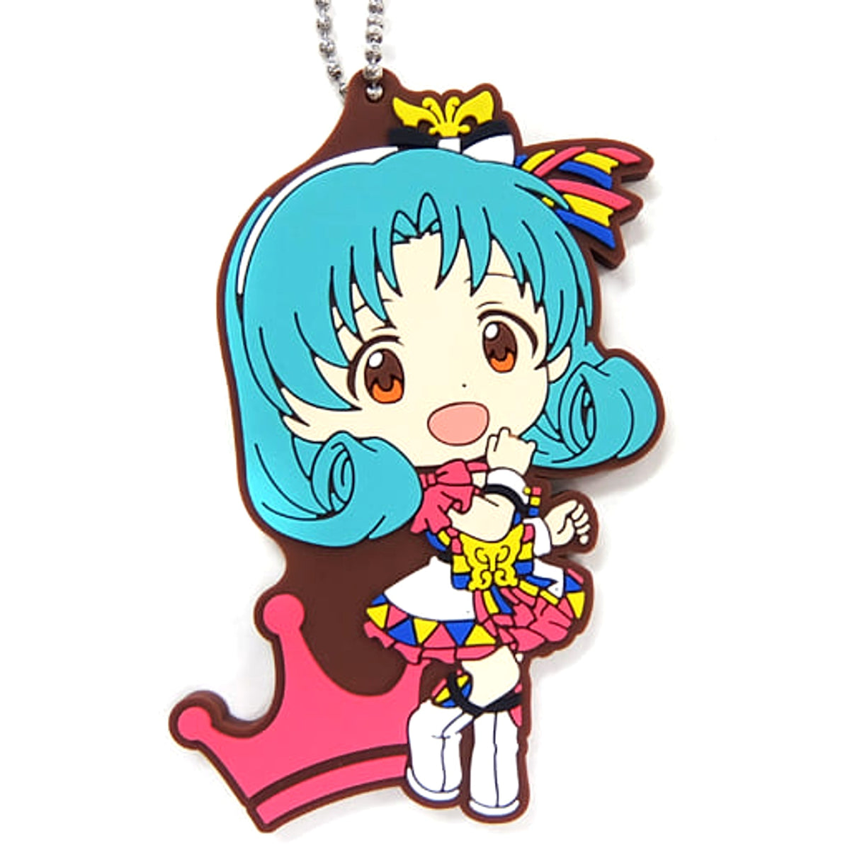 THE IDOLM@STER Million Live! Matsuri Tokugawa Princess Stars Ver. Ichiban Kuji Harmony Festival!! Rubber Charm Kyunchara Illustrations Prize G [USED]
