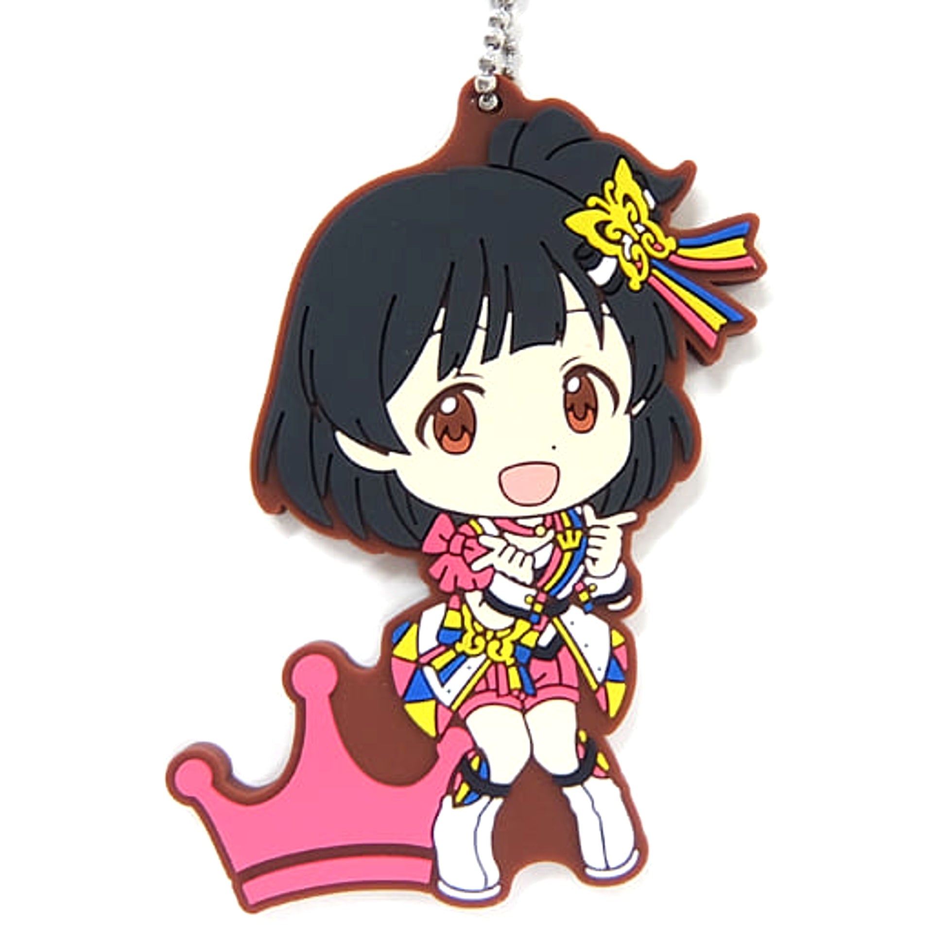 THE IDOLM@STER Million Live! Nakatani Iku Princess Stars Ver. Ichiban Kuji Harmony Festival!! Rubber Charm Kyunchara Illustrations Prize G [USED]