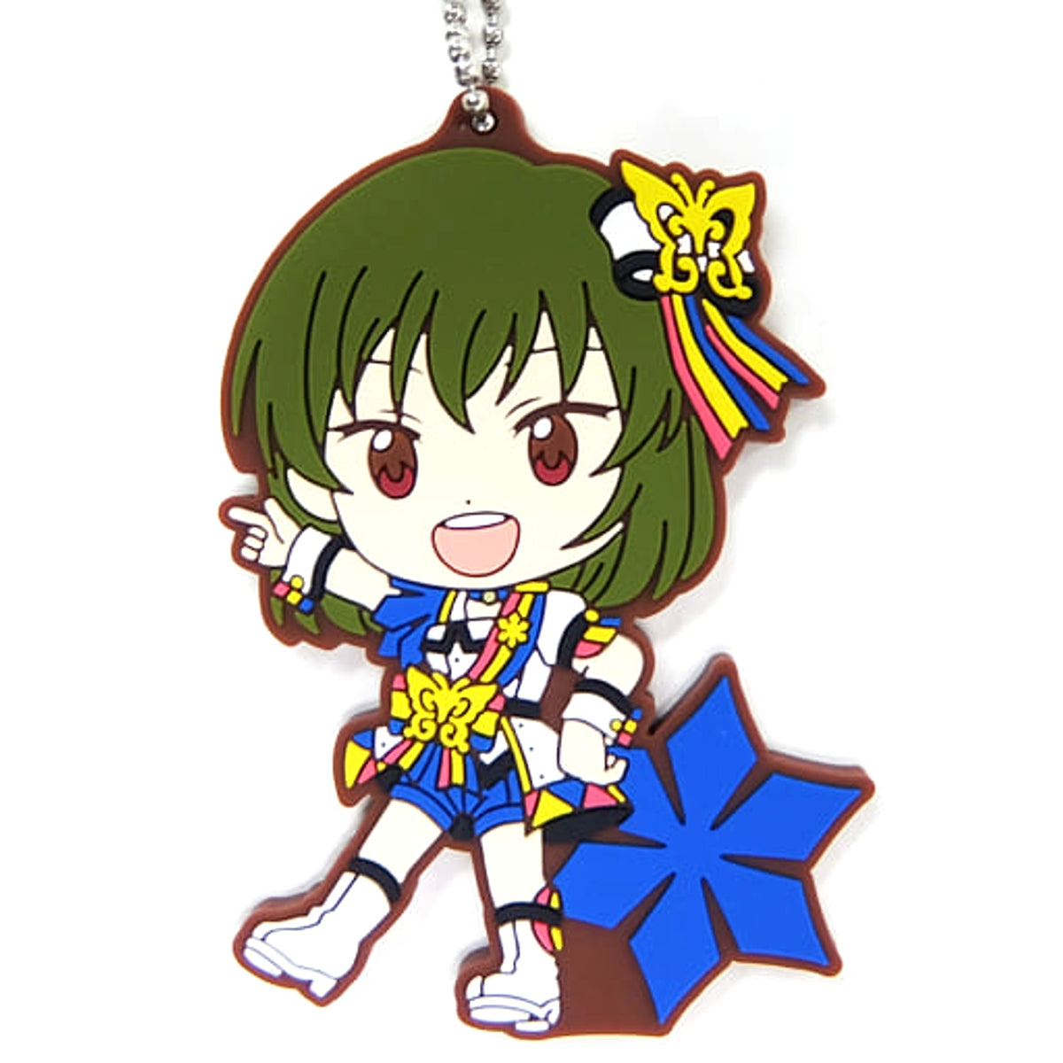 THE IDOLM@STER Million Live! Subaru Nagayoshi Fairy Stars Ver. Ichiban Kuji Harmony Festival!! Rubber Charm Kyunchara Illustrations Prize H [USED]