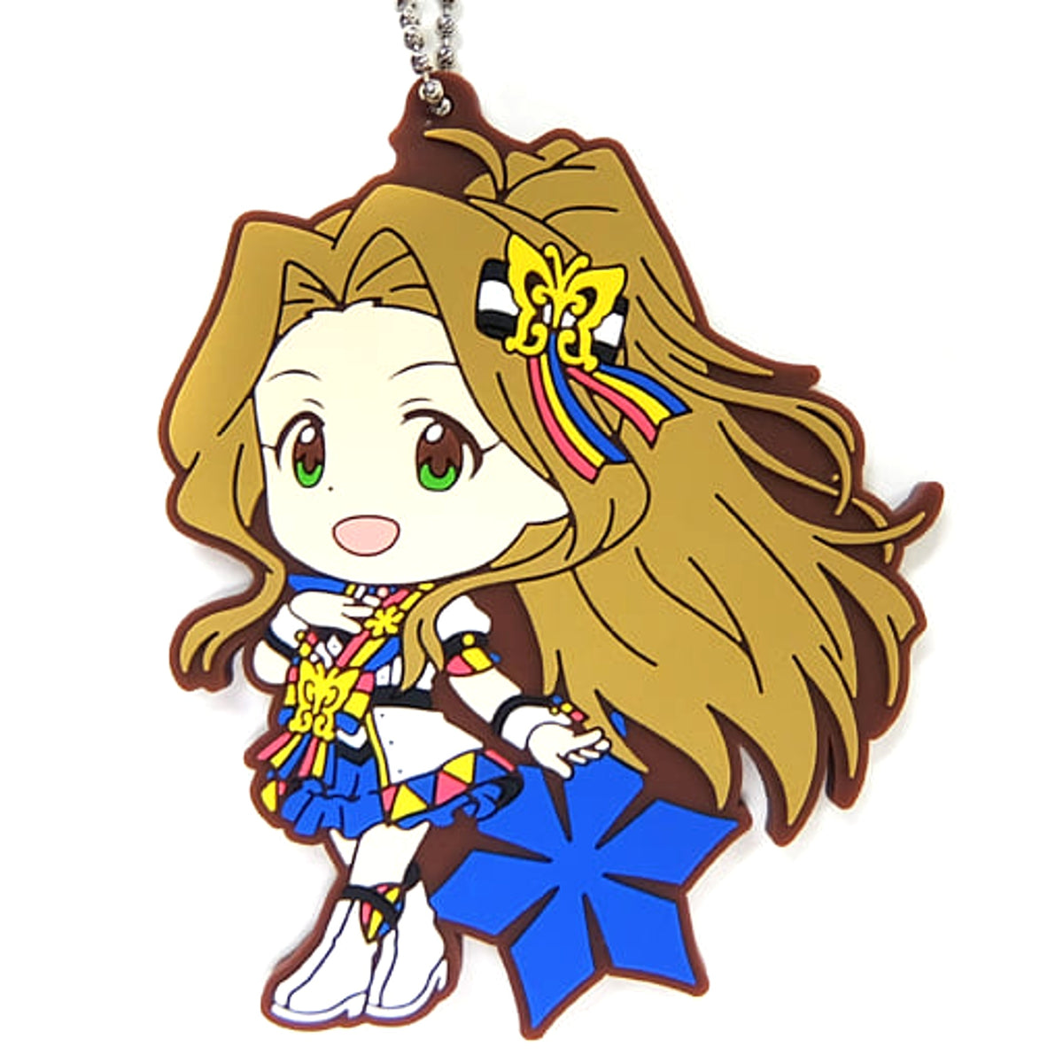 THE IDOLM@STER Million Live! Chizuru Nikaido Fairy Stars Ver. Ichiban Kuji Harmony Festival!! Rubber Charm Kyunchara Illustrations Prize H [USED]