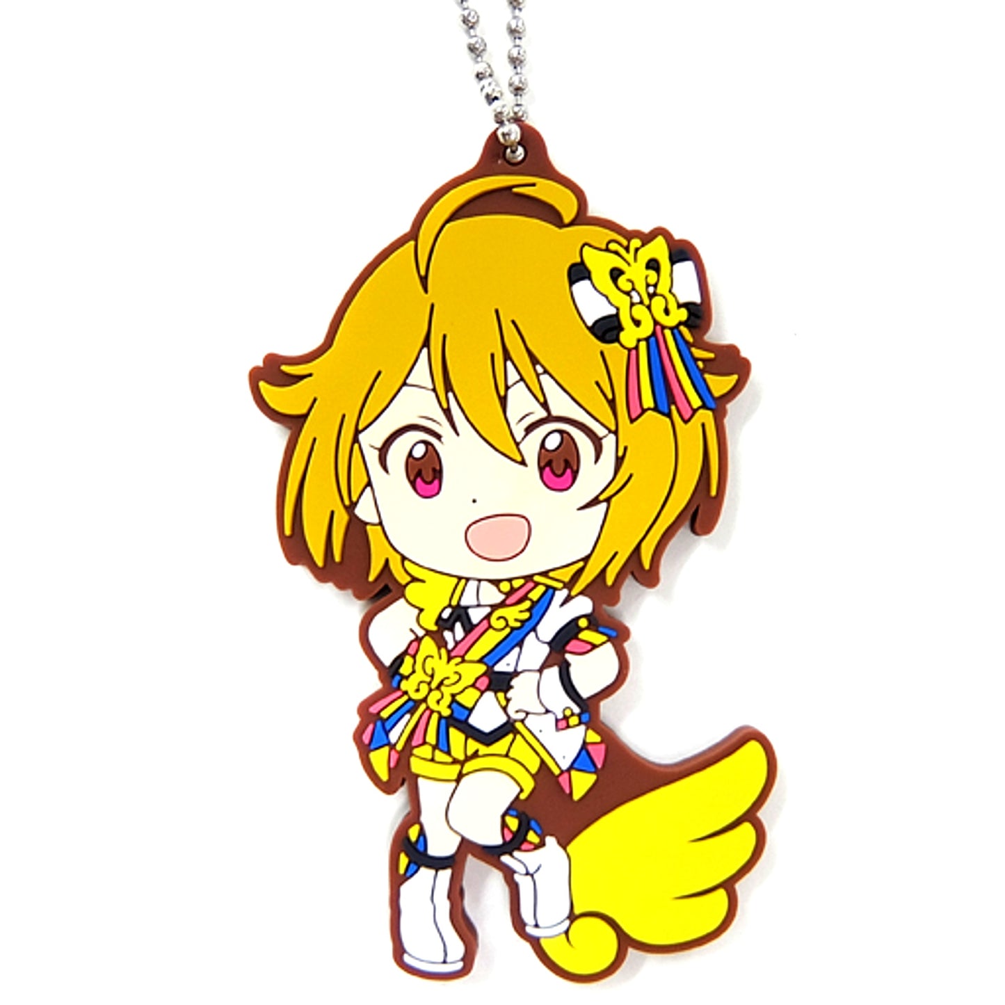 Tsubasa Ibuki Angel Stars Ver. Rubber Charm Kyun Chara Illustrations Ichiban Kuji The Idolmaster Million Live! Harmony Festival!! Prize I [USED]