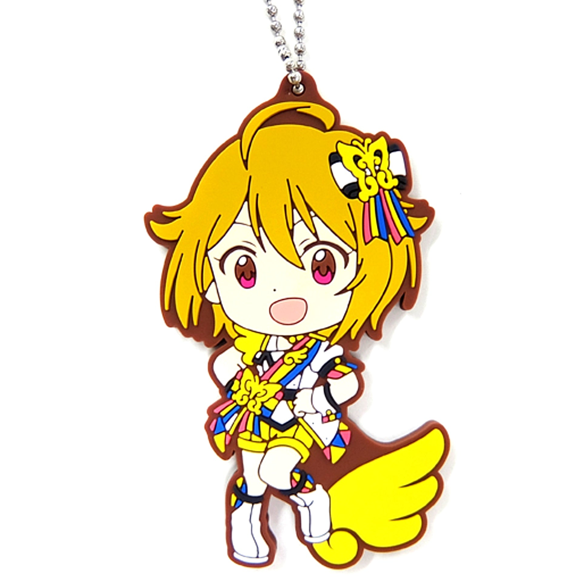 Tsubasa Ibuki Angel Stars Ver. Rubber Charm Kyun Chara Illustrations Ichiban Kuji The Idolmaster Million Live! Harmony Festival!! Prize I [USED]