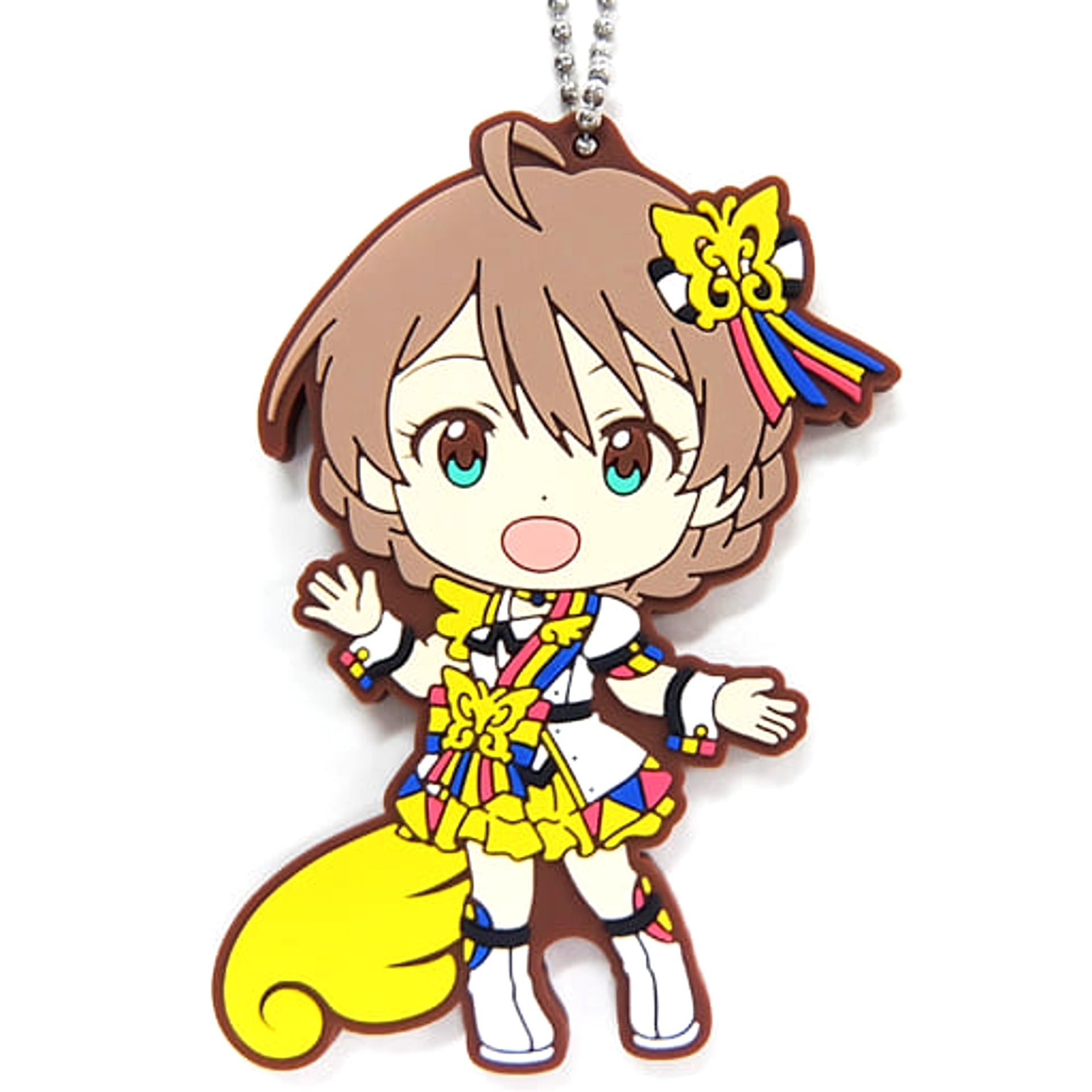 THE IDOLM@STER Million Live! Sakuramori Kaori Angel Stars Ver. Ichiban Kuji Harmony Festival!! Rubber Charm Kyunchara Illustrations Prize I [USED]
