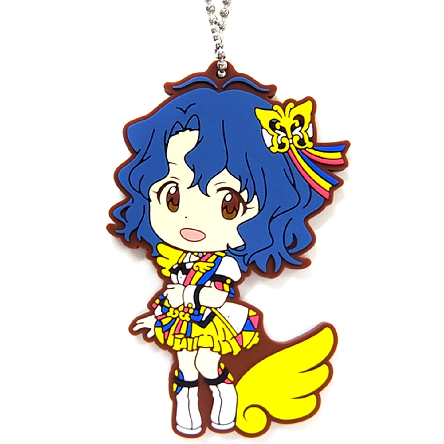 Fuka Toyokawa Angel Stars Ver. Rubber Charm Kyun Chara Illustrations Ichiban Kuji The Idolmaster Million Live! Harmony Festival!! Prize I [USED]