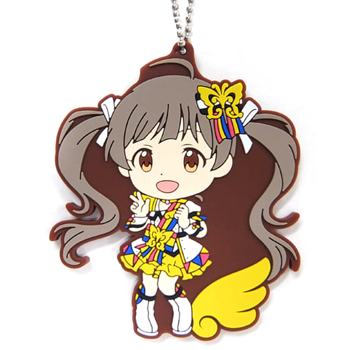 THE IDOLM@STER Million Live! Serika Hakozaki Angel Stars Ver. Ichiban Kuji Harmony Festival!! Rubber Charm Kyunchara Illustrations Prize I [USED]