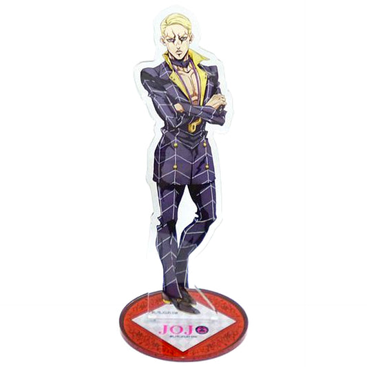 Prosciutto Assassin Team Illustration Big Acrylic Stand JoJo's Bizarre Adventure Part 5 Golden Wind [USED]