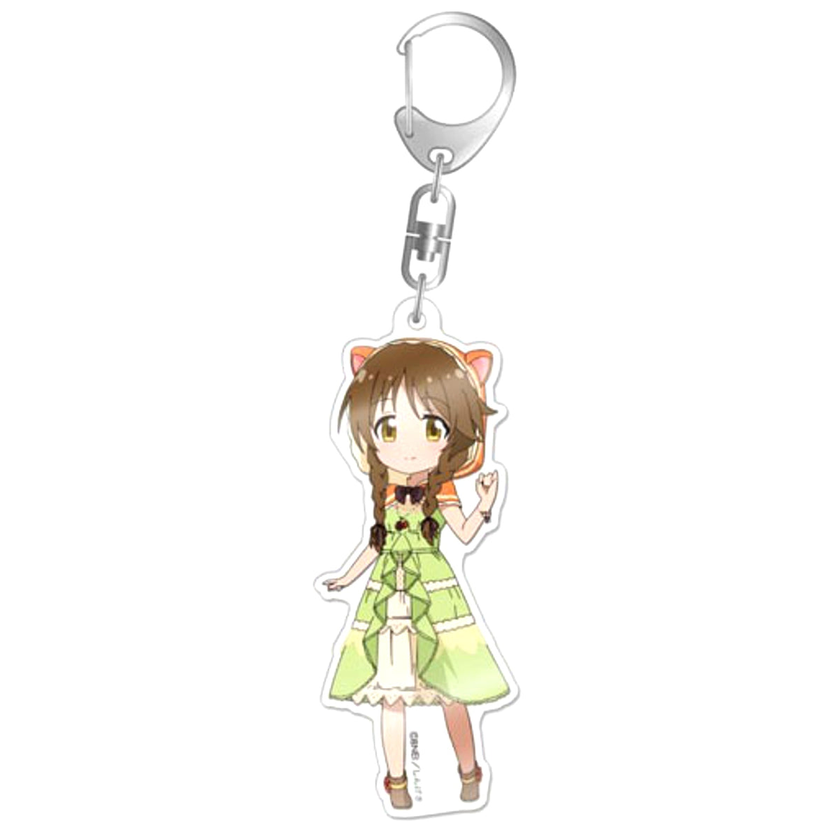 Aiko Takamori 6 Acrylic Keychain The Idolm@ster Cinderella Girls Theater [USED]