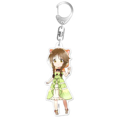 Aiko Takamori 6 Acrylic Keychain The Idolm@ster Cinderella Girls Theater [USED]