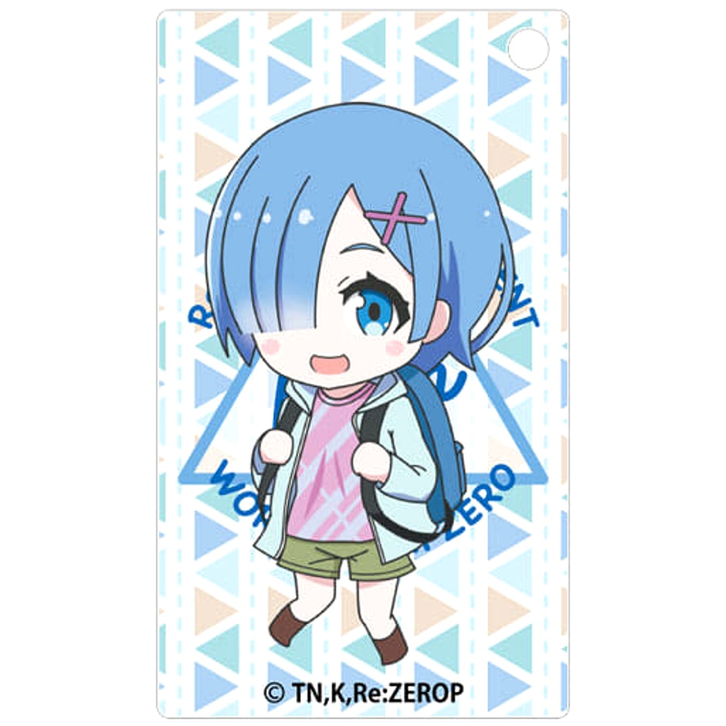 Re:ZERO -Starting Life in Another World- Rem Trading Chibi Chara Acrylic Ball Chain Acrylic Item [USED]