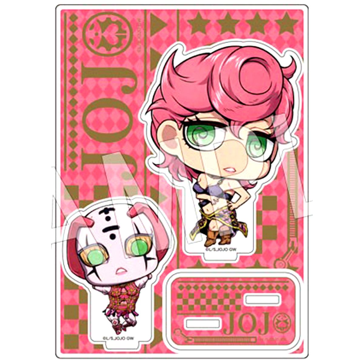 Trish Una Acrylic Figure Stand Chimi Chara Ver. JoJo's Bizarre Adventure Part 5: Golden Wind [USED]