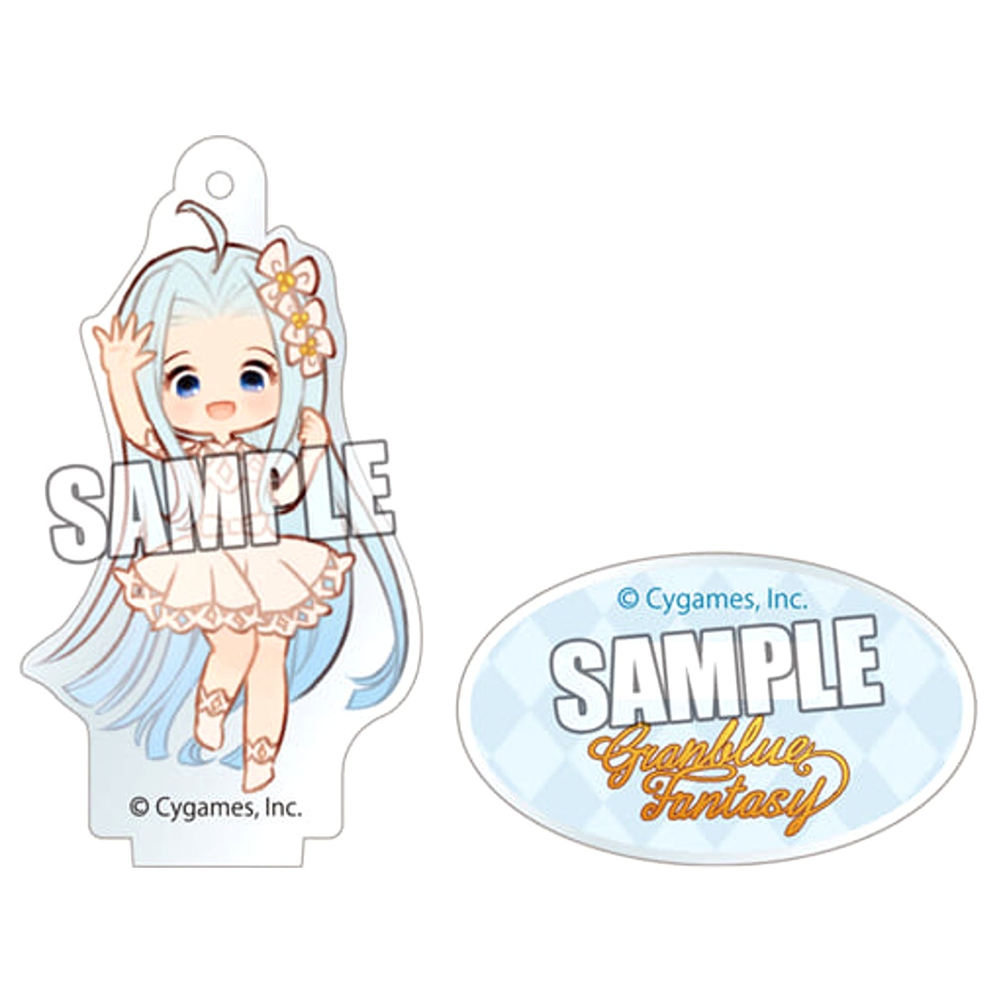 Granblue Fantasy Lyria Trading Mini Acrylic Stand 5th Anniversary Acrylic Stands [USED]