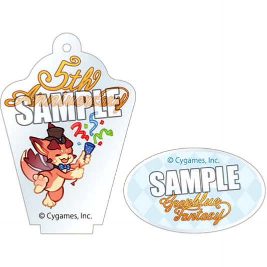 Granblue Fantasy Vyrn Trading Mini Acrylic Stand 5th Anniversary Acrylic Stands [USED]