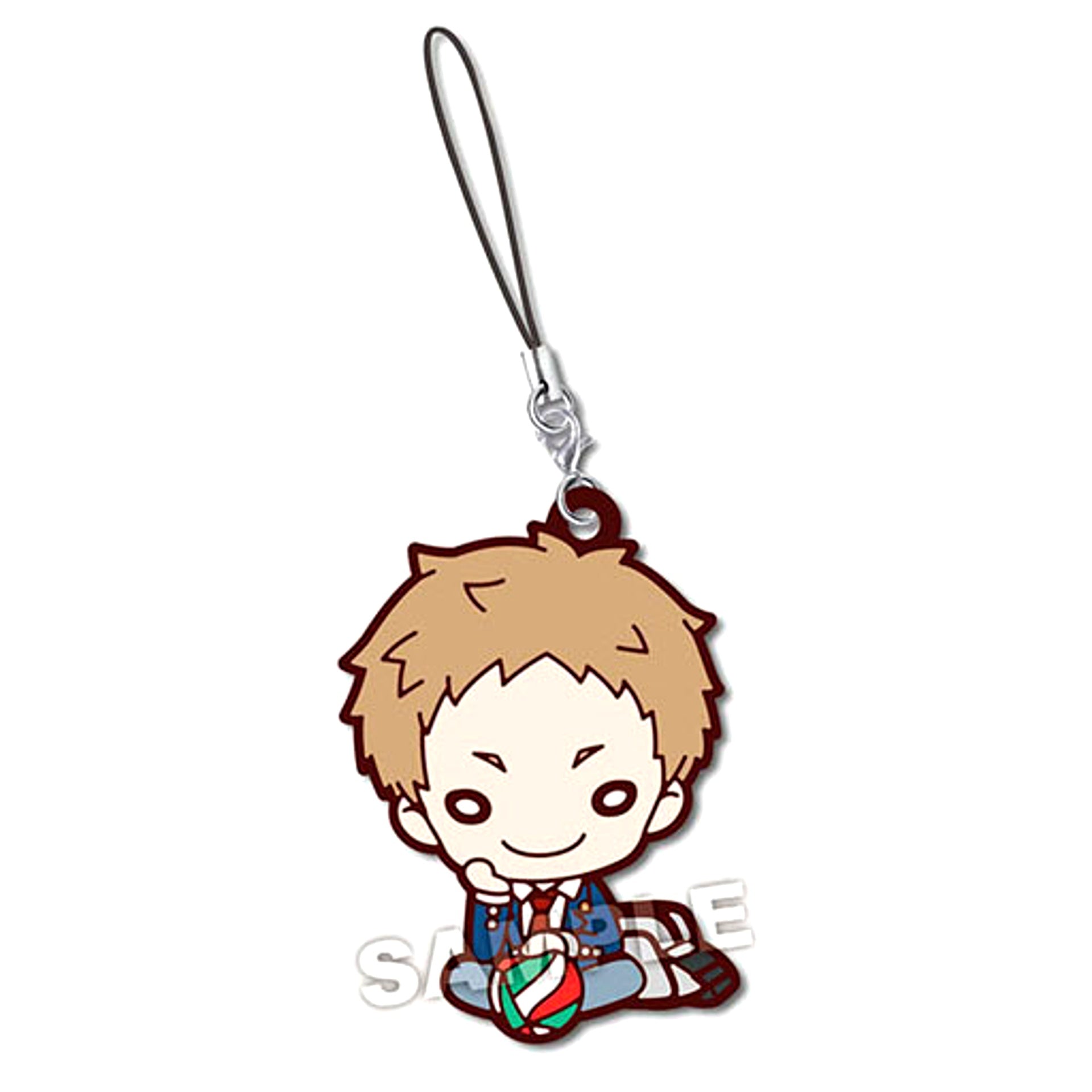 Morisuke Yaku Haikyu!! Nitotan Uniform Nekoma High School Rubber Mascot [USED]