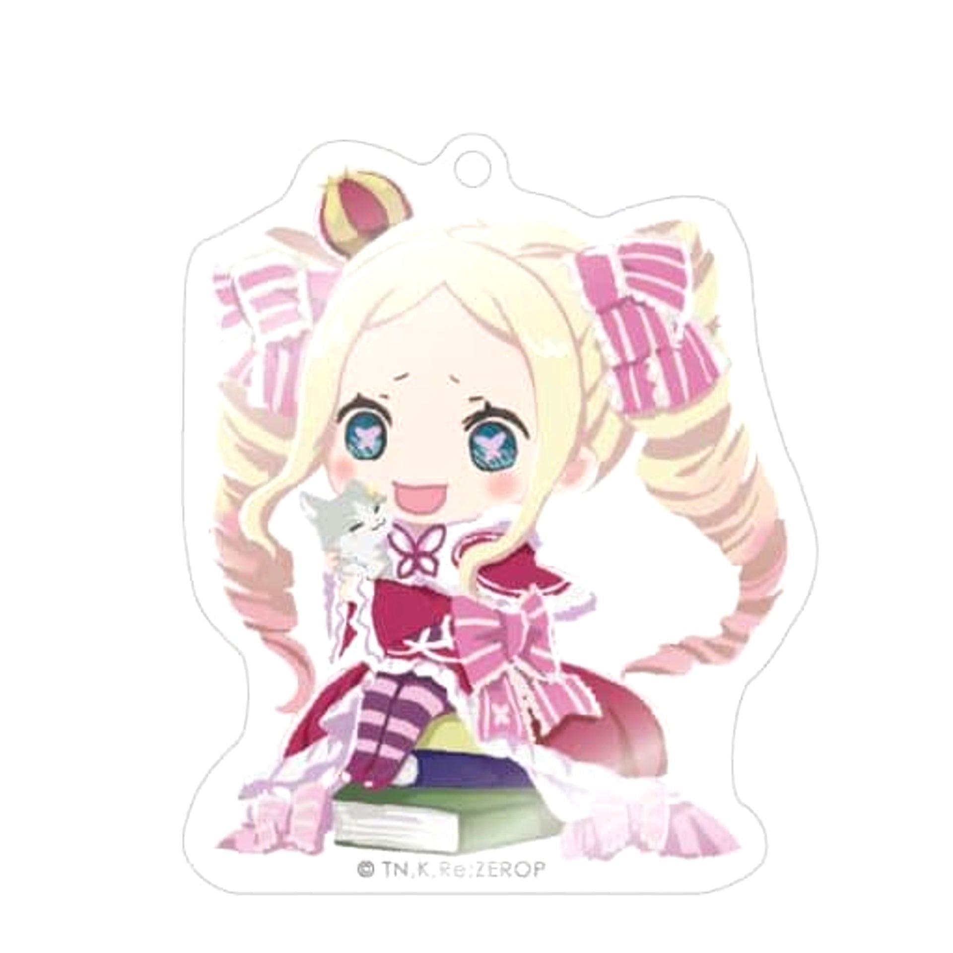 Re:ZERO -Starting Life in Another World- Memory Snow Beatrice B Pastero Acrylic Keychain Keychains [USED]