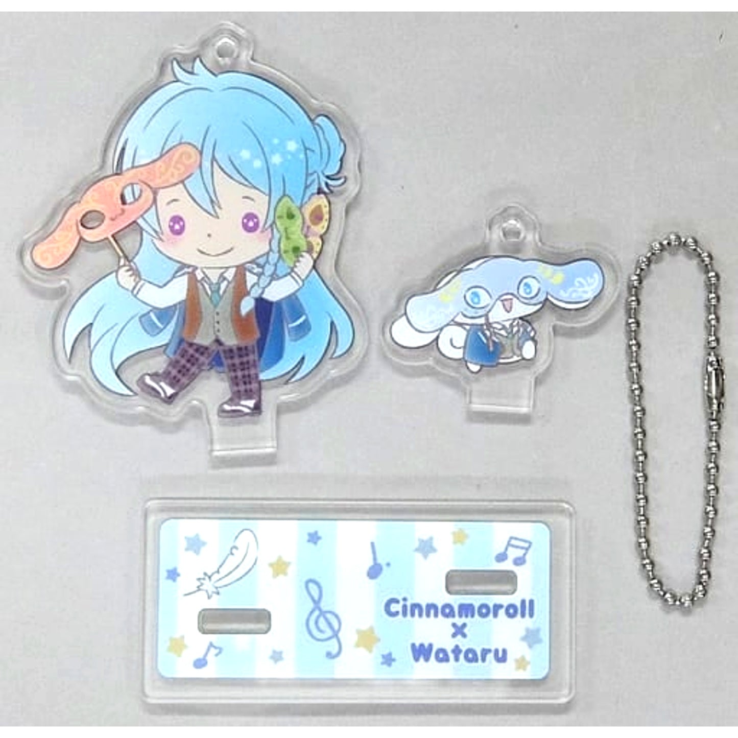 Wataru Hibiki x Cinnamoroll Ensemble Stars! x Sanrio Puroland Vol.1 Friendly Acrylic Stand B [USED]