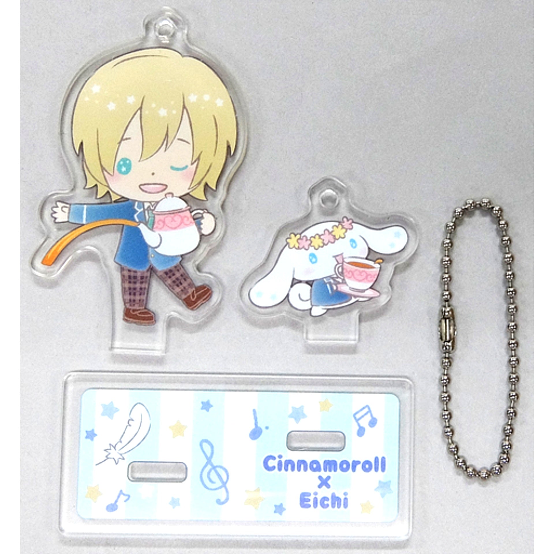 Eichi Tenshouin x Cinnamoroll Ensemble Stars! x Sanrio Characters in Sanrio Puroland Vol.1 Friendship Acrylic Stand B [USED]