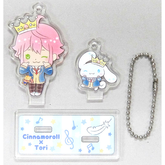 Tori Himemiya x Cinnamoroll Ensemble Stars! x Sanrio Characters in Sanrio Puroland Vol.1 Friendship Acrylic Stand B [USED]