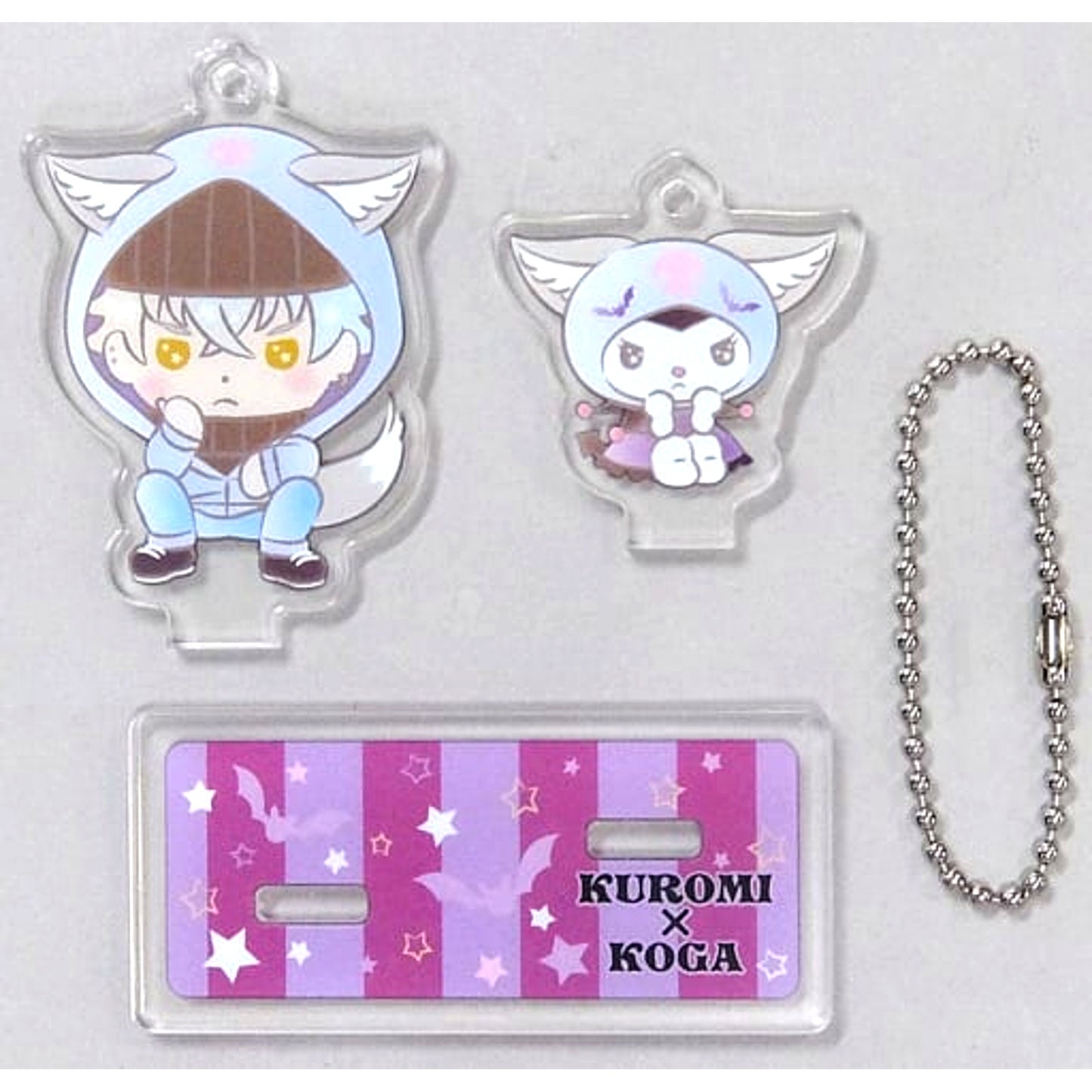 Koga Oogami x Kuromi Ensemble Stars! x Sanrio Puroland Vol.1 Friendly Acrylic Stand B [USED]