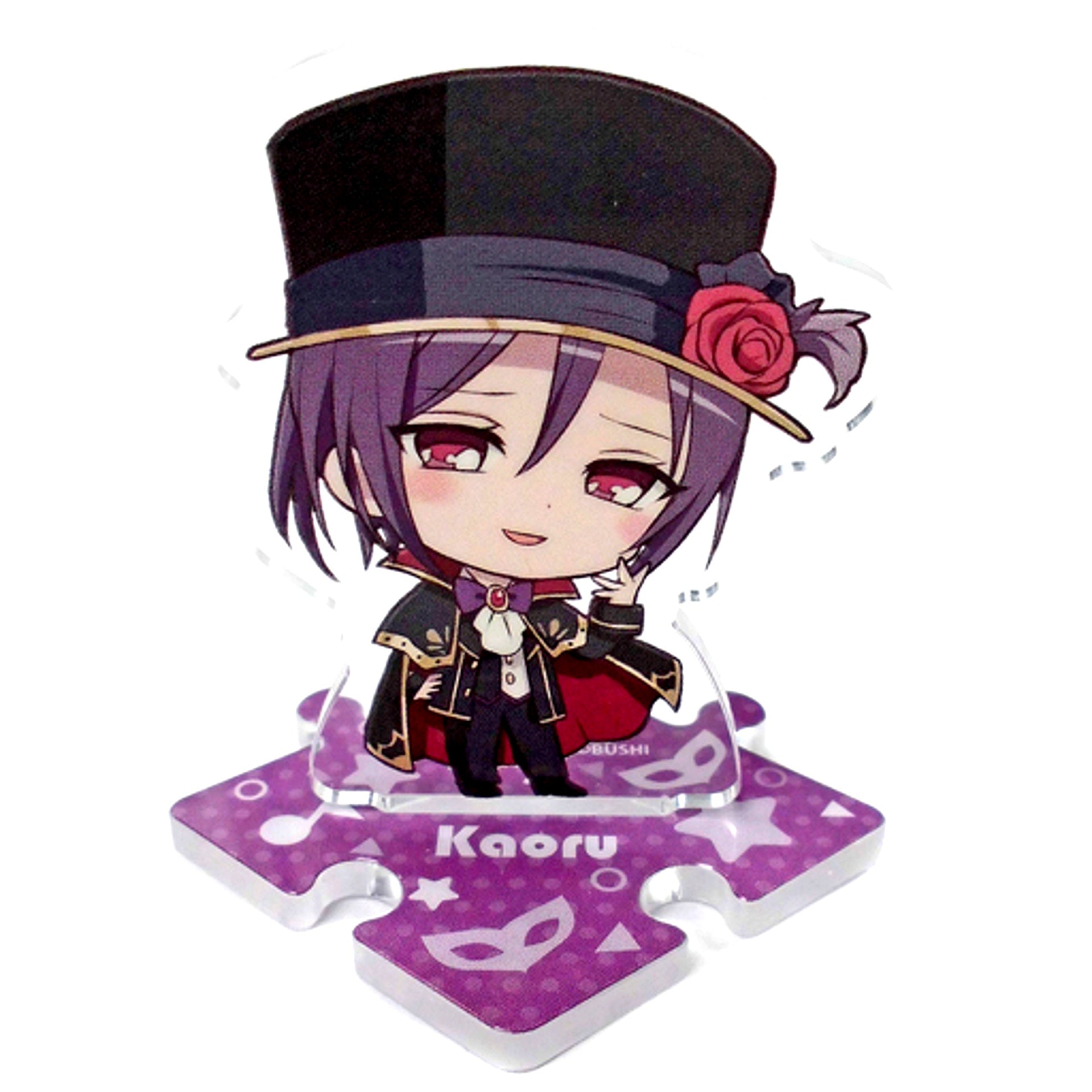 Kaoru Seta Trading Tsunagaru Petit Acrylic Stand BanG Dream! Girls Band Party! 2019 Summer in Shibuya Marui [USED]