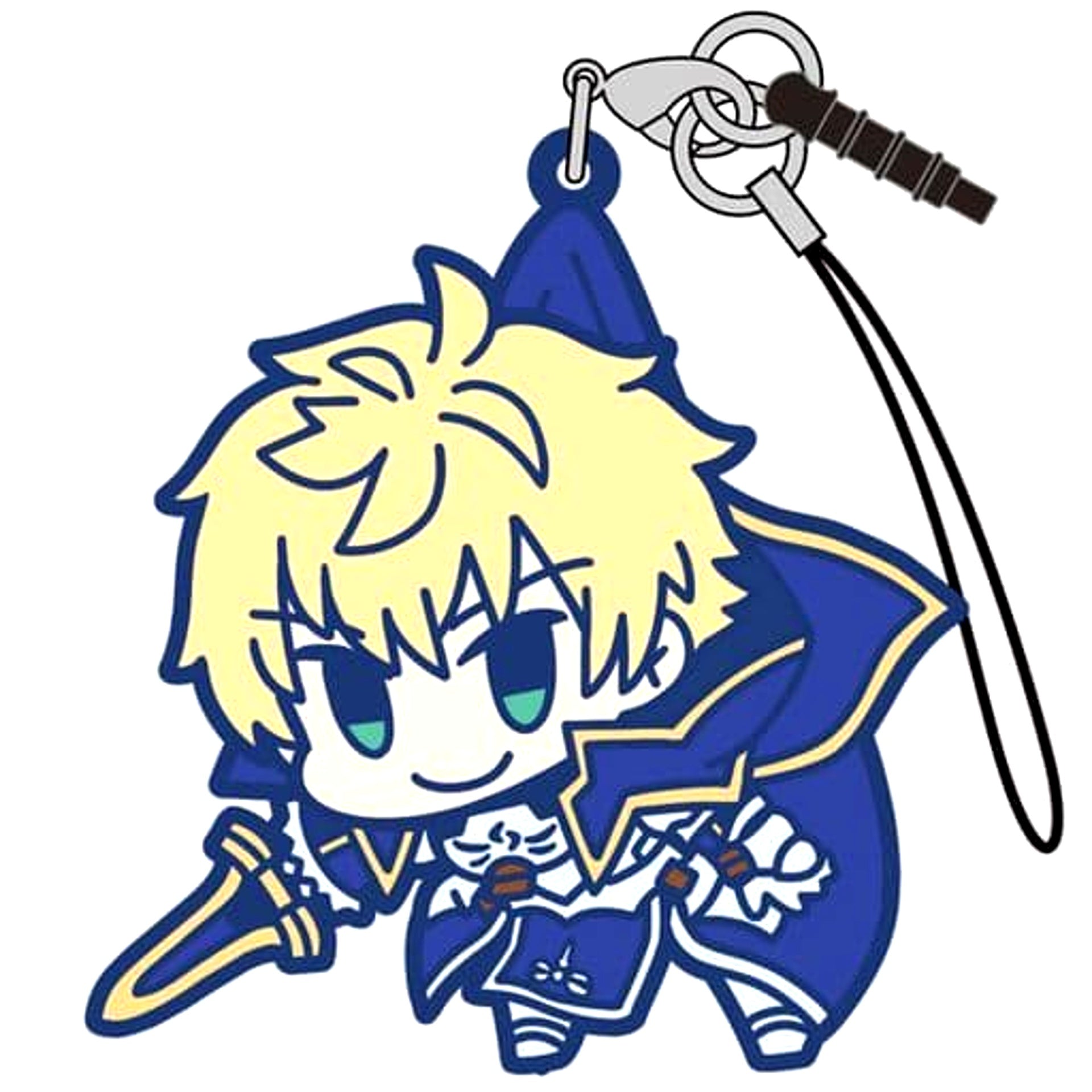 Fate/Grand Order Arthur Pendragon Prototype Saber Tsumamare Strap [USED]