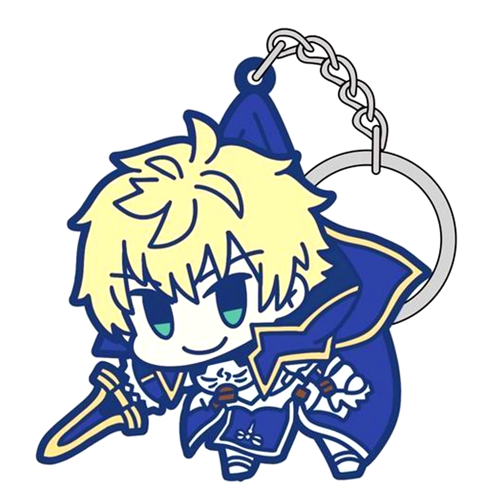 Saber Arthur Pendragon Prototype Fate/Grand Order Tsumamare Keychain [USED]