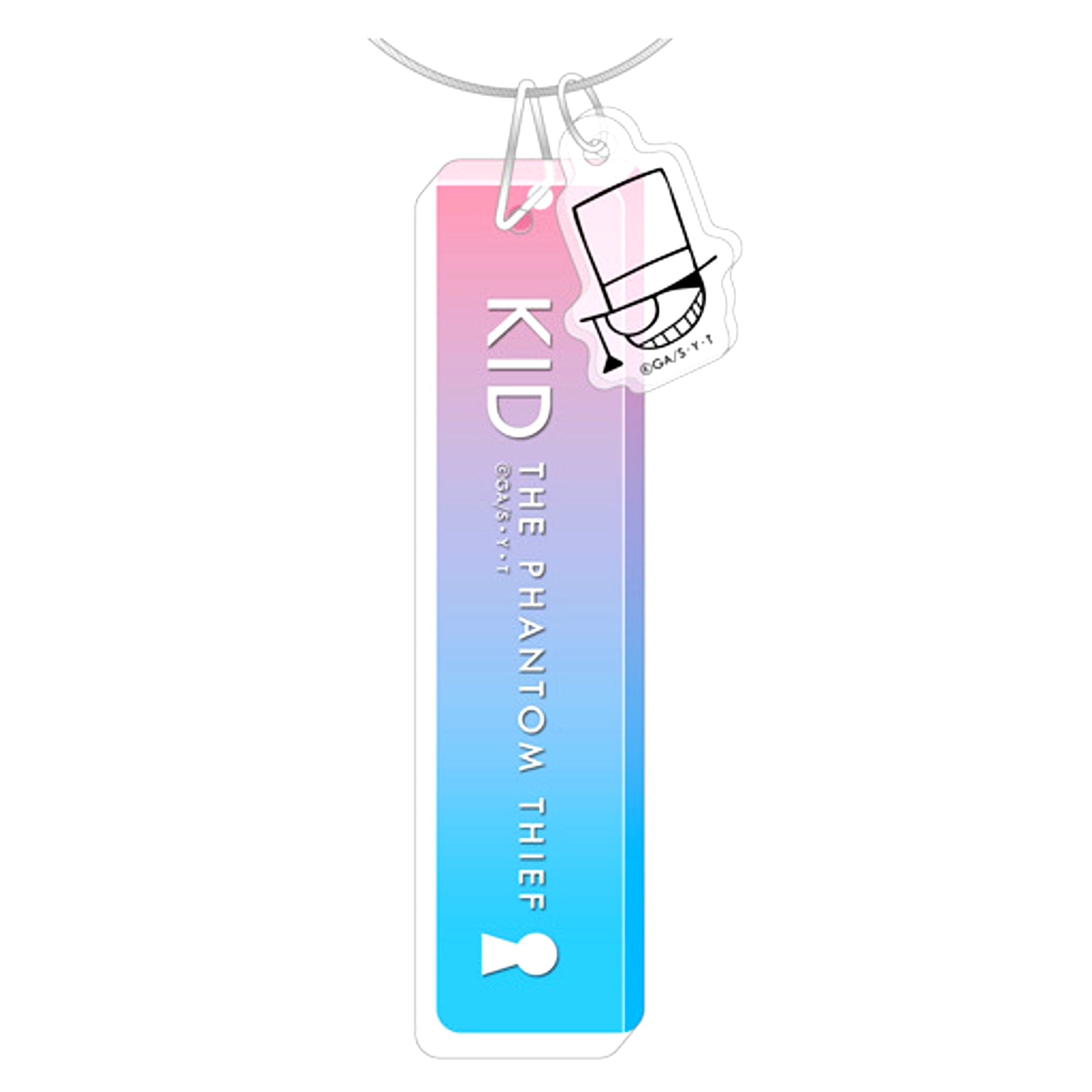Kaito Kid Detective Conan Acrylic Keychain [USED]