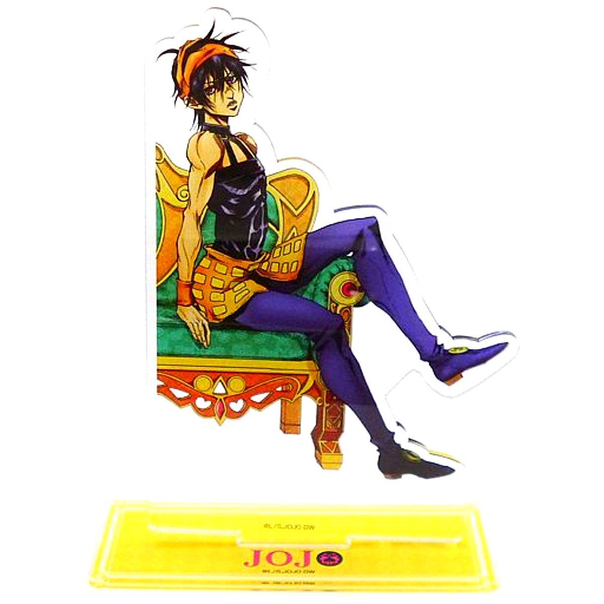 Narancia Ghirga Illustration Big Acrylic Stand Buccharati Team JoJo's Bizarre Adventure Part 5: Golden Wind [USED]