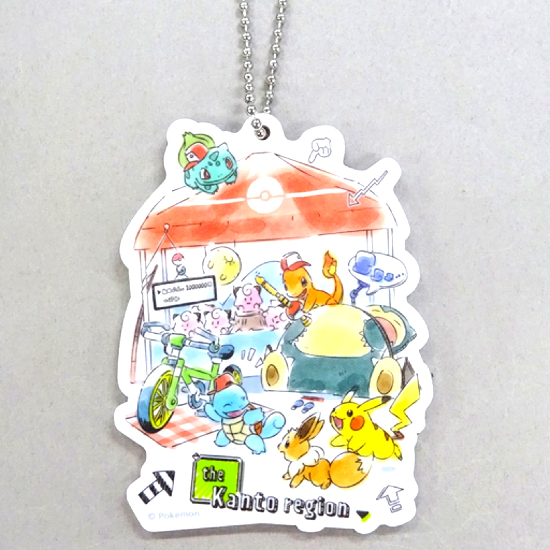 Kanto Region Pokemon Acrylic Charm Collection Pokemon World Market [USED]