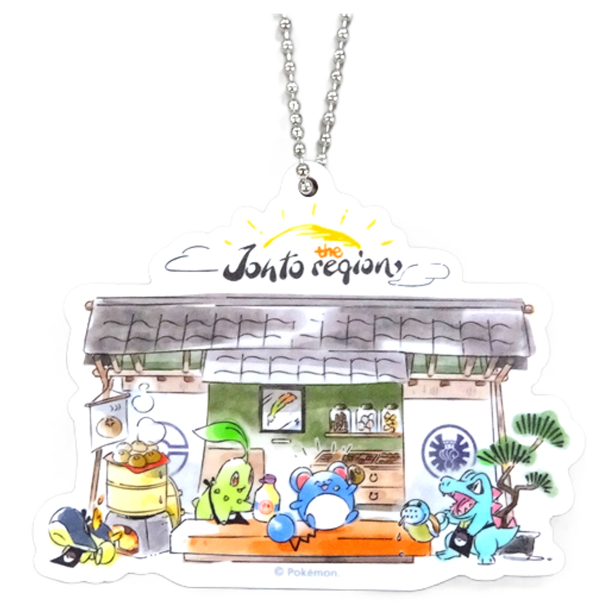 Johto Region Pokemon World Market Acrylic Charm Collection [USED]